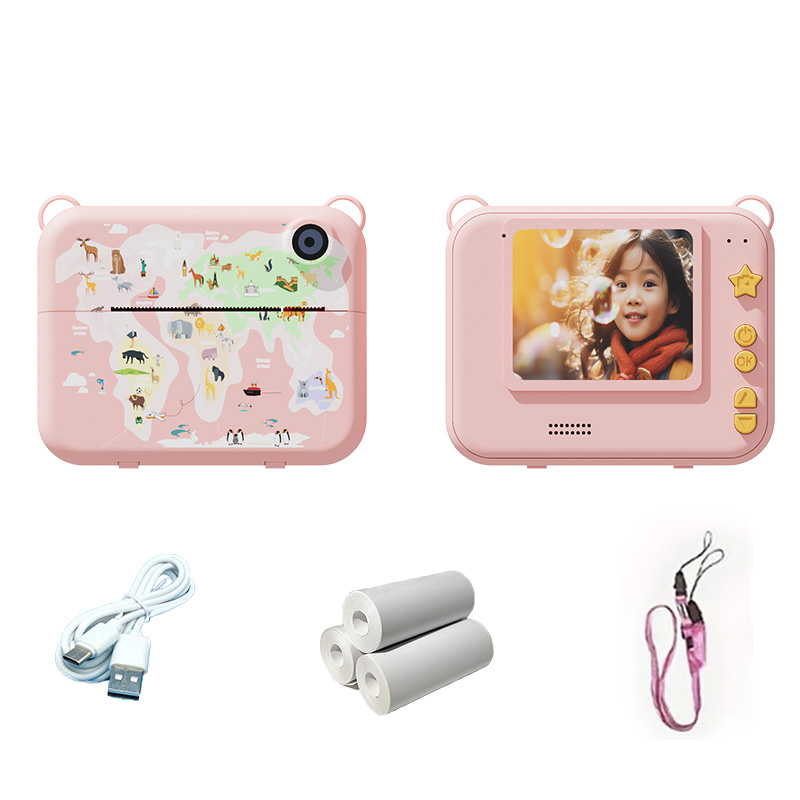 Kids Toys 3 Year Old - Kids Instant Print Camera 1080p High-Definition