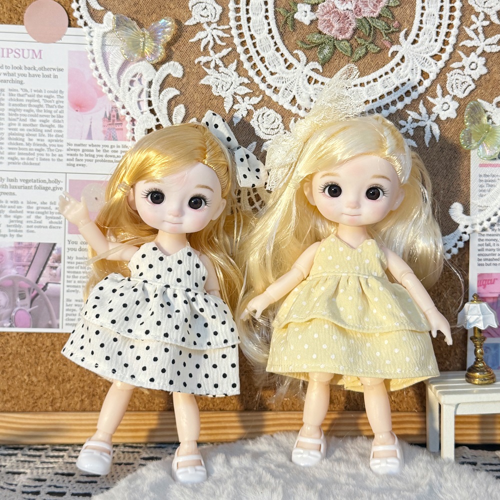 15-17cm BJD Dolls 1/12 Cute Pr - Kids Toys 3 Year Old 评论和价格