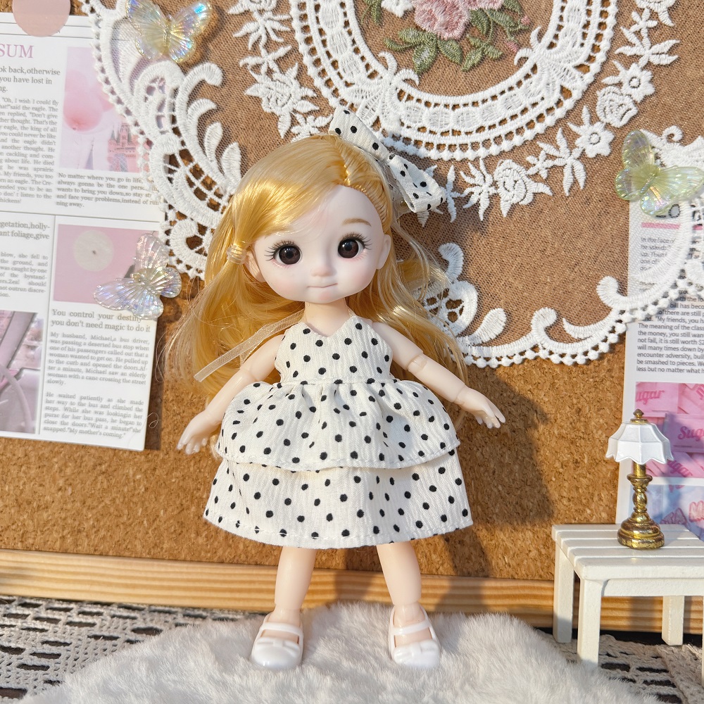 15-17cm BJD Dolls 1/12 Cute Pr - Kids Toys 3 Year Old 评论和价格