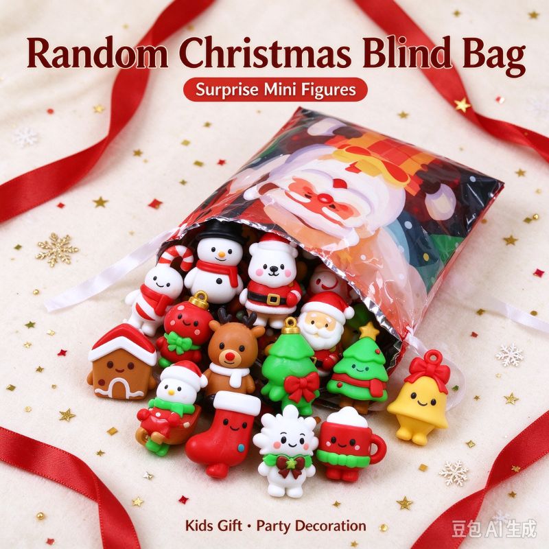 Christmas Mini Figures Blind B - Kids Toys Xmas 评论和价格