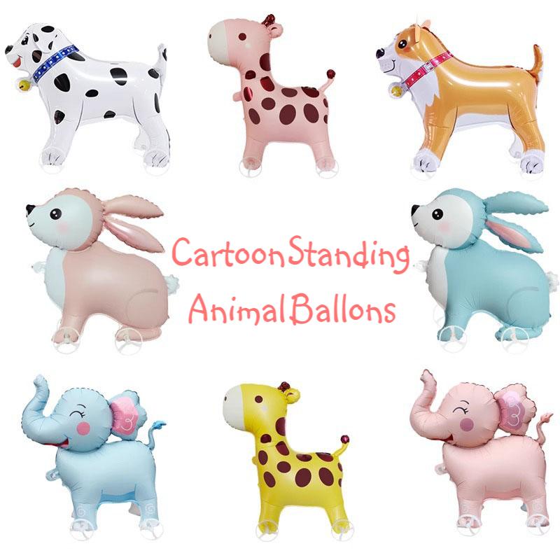 Cartoon Standing Animal Ballon - Kids Yard Toys 评论和价格