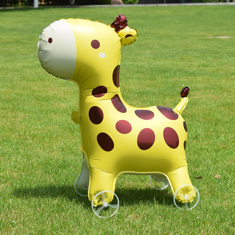 Cartoon Standing Animal Ballon - Kids Yard Toys 评论和价格